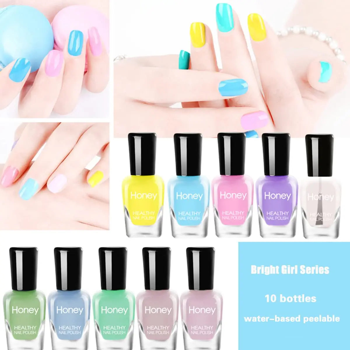 HONEY set Air-dry nail polish