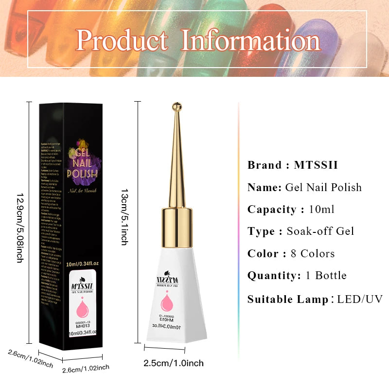 Mtssii metallic enamels