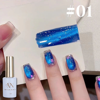 Mianel magnetic nail polishes
