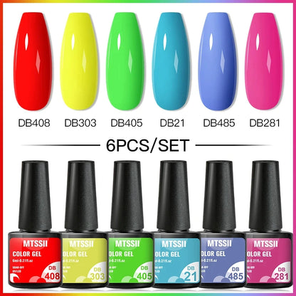 +50 Colecciones de 6 Esmaltes Semipermanentes MTSSII