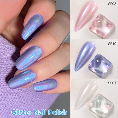 LILY'CUTE Air-drying glitter nail polishes
