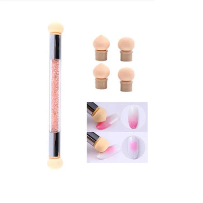 Manicure brushes.