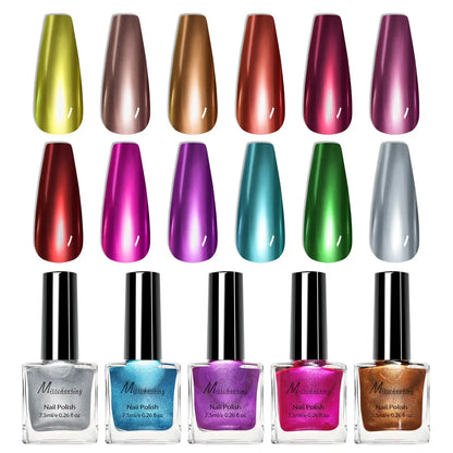 12 Esmaltes metálicos Misscheering