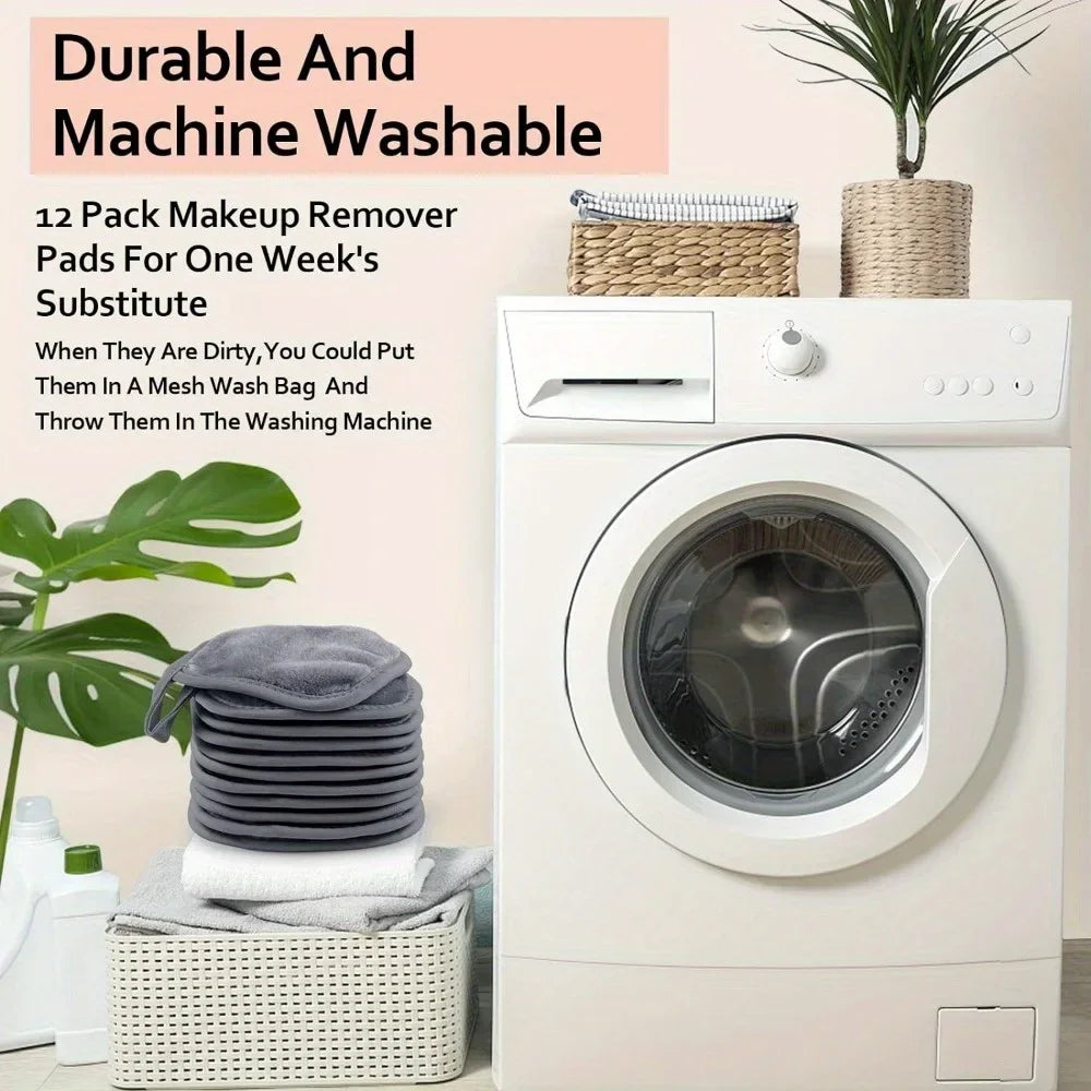 Microfiber Makeup Remover Pads