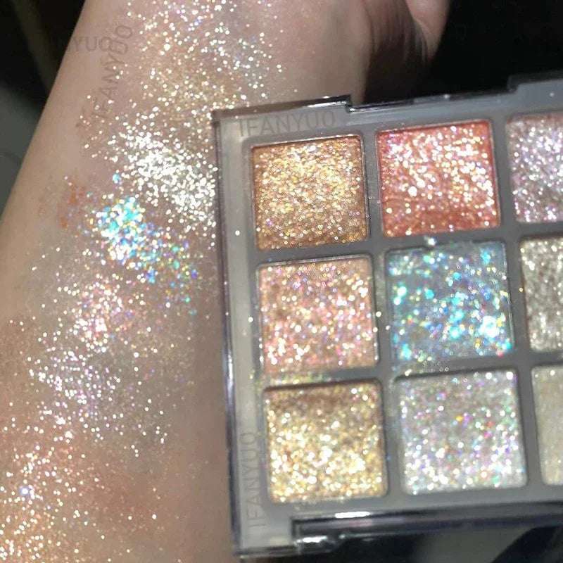 Paleta de sombras de ojos de 9 colores