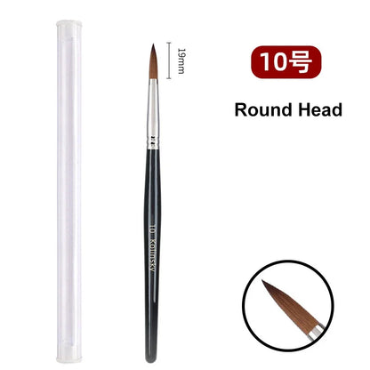Manicure brushes.
