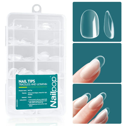 Uñas Postizas Nailpop 120pcs/box Gel X