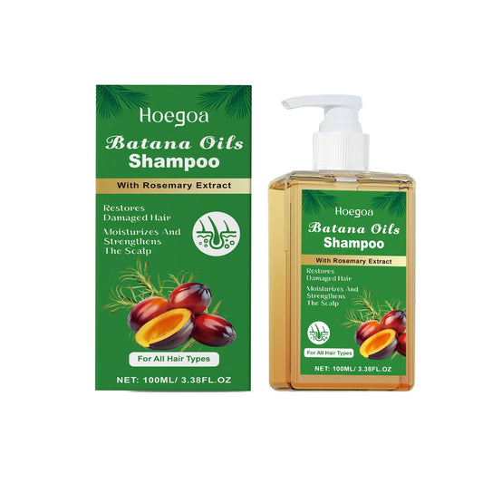 Champú restaura el cabello dañado hidrata y fortalece el cuero cabelludo.