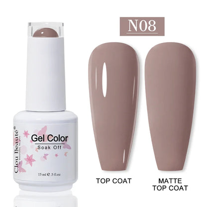 CLOU BEAUTE 30 colores de esmalte en gel de secado UV