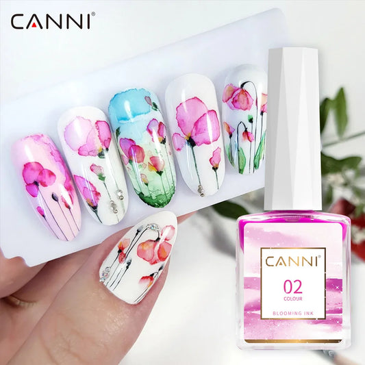 Tinta para Uñas con Efecto Mármol CANNI.