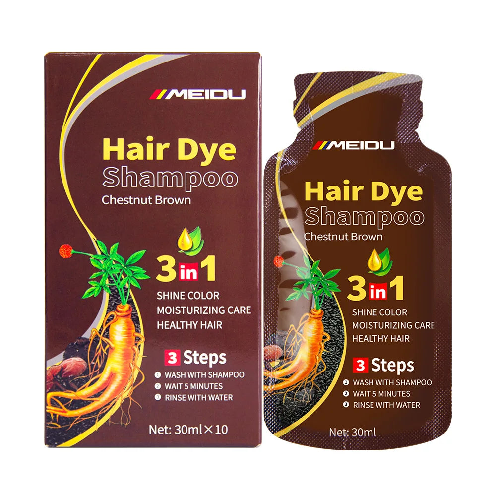 HAIR DYE Champú para cabello teñido, brillo, suavidad e hidratación.