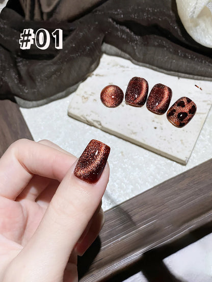 MIANEL magnetic cat eye nail polishes