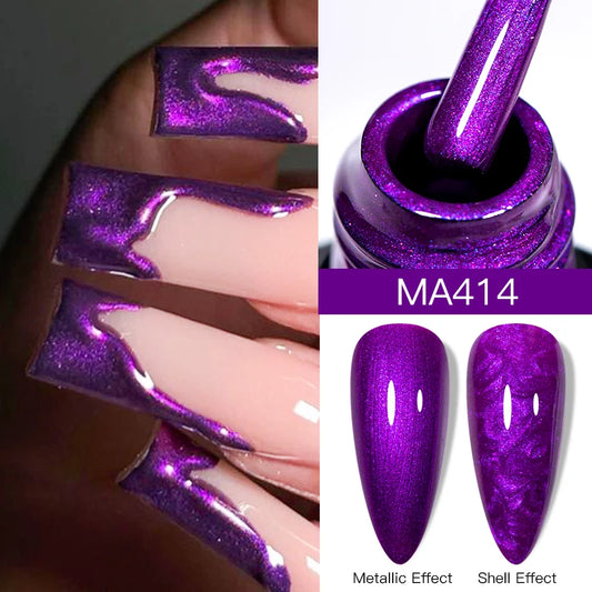 Esmaltes metálicos MEET ACROSS