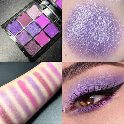 Paleta de Sombras Rebellius girl de 9 Colores.