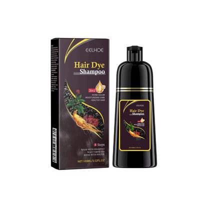 HAIR DYE  Champú Colorante de Extractos Herbales