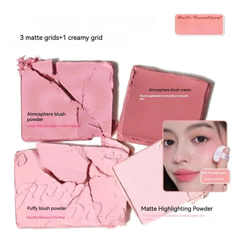 Long-lasting blush