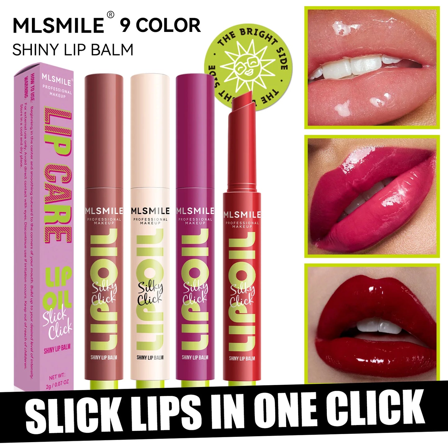 Barra labial humectante de MLSMILE