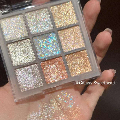 Paleta de sombras de ojos de 9 colores