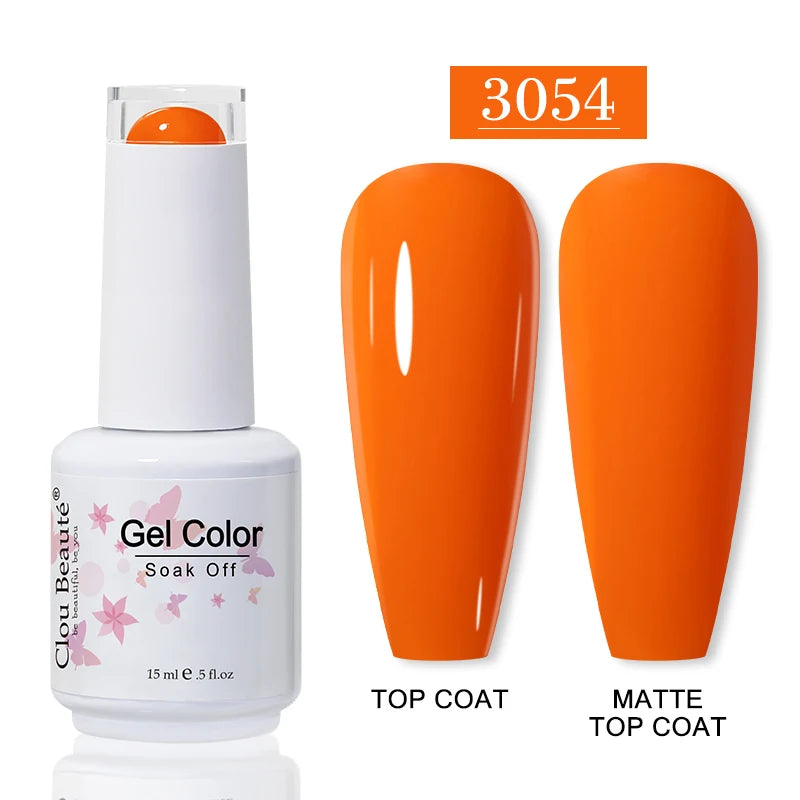 CLOU BEAUTE 30 colores de esmalte en gel de secado UV
