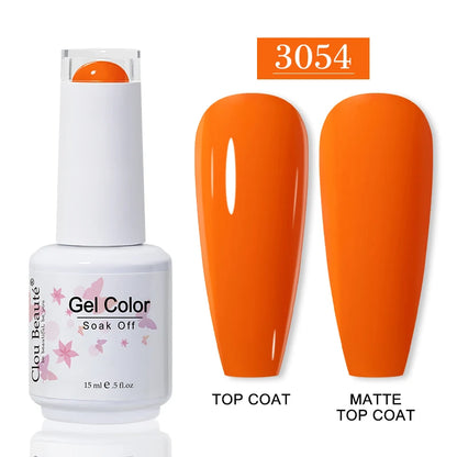 CLOU BEAUTE 30 colores de esmalte en gel de secado UV