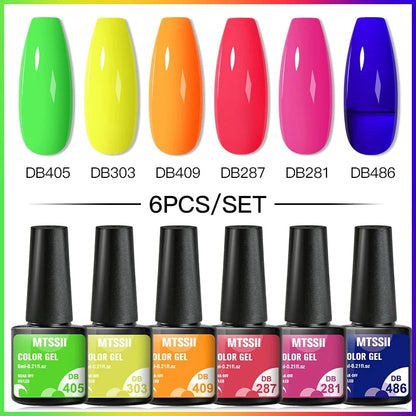 +50 Colecciones de 6 Esmaltes Semipermanentes MTSSII