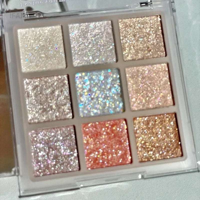 Paleta de sombras de ojos de 9 colores