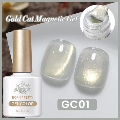 BORN PRETTY 6 Colors UV Magnetic Nail Polish