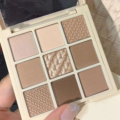Paleta de Sombras de 9 Colores.