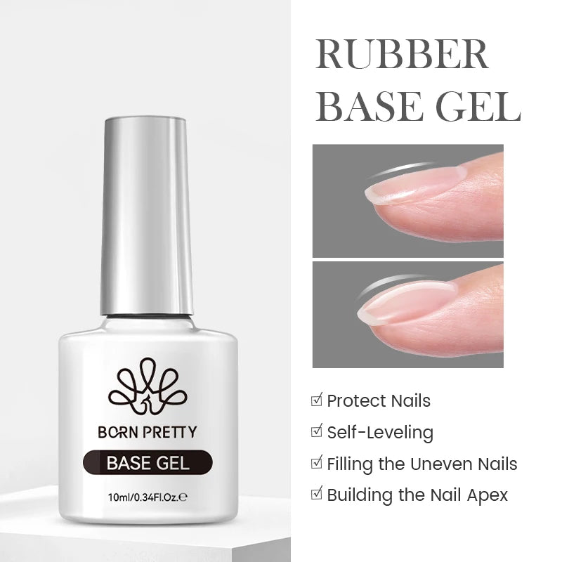 BORN PRETTY 6 Colors UV Magnetic Nail Polish