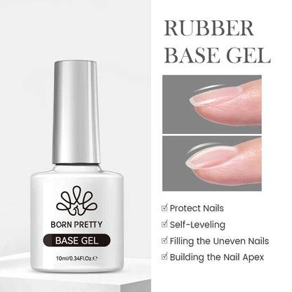 BORN PRETTY 6 Colors UV Magnetic Nail Polish