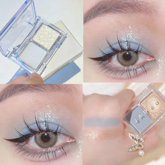 Paleta de Sombras JADED de 2 Colores.