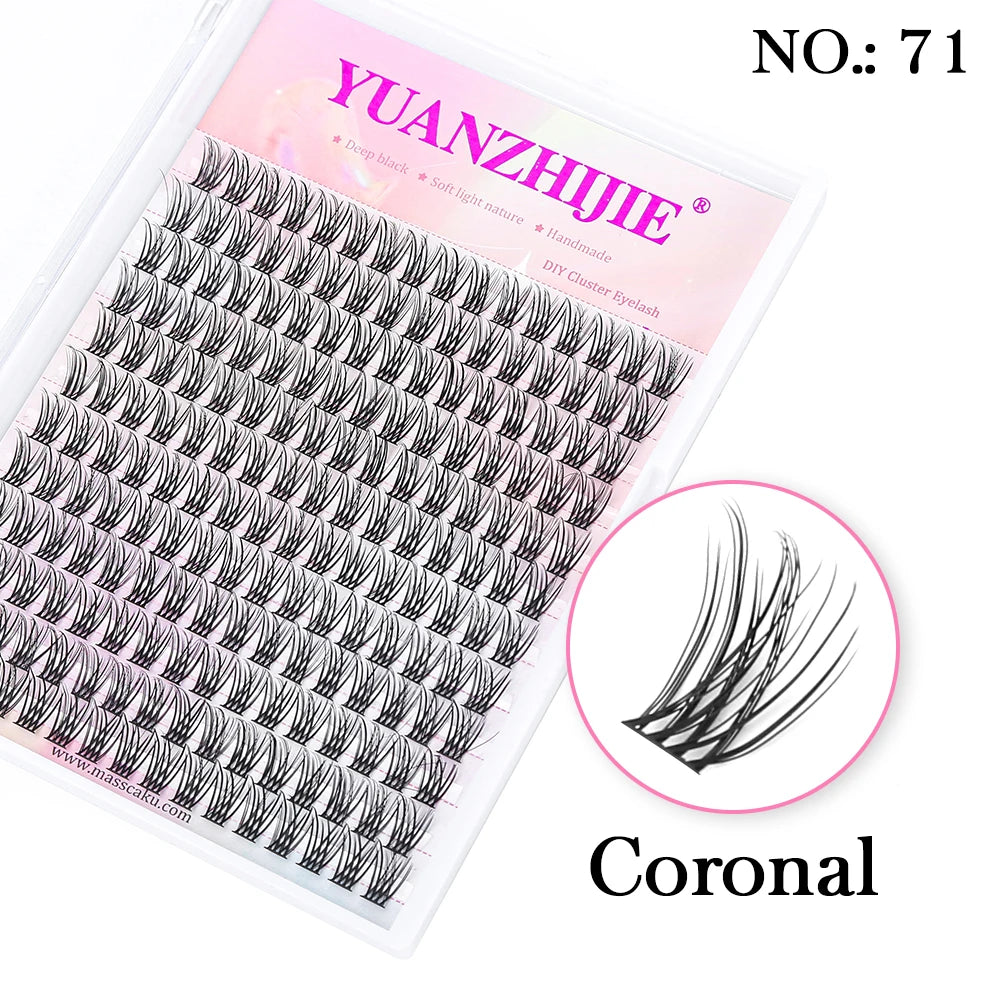 YUANZHIJIE False Eyelashes in Clusters