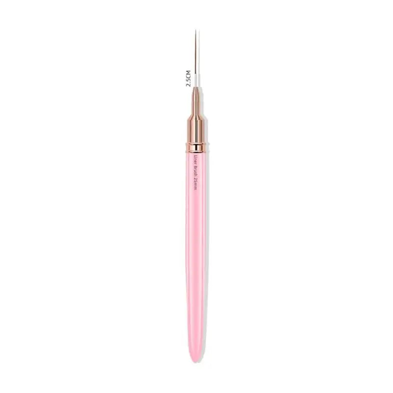 Manicure liner brushes.