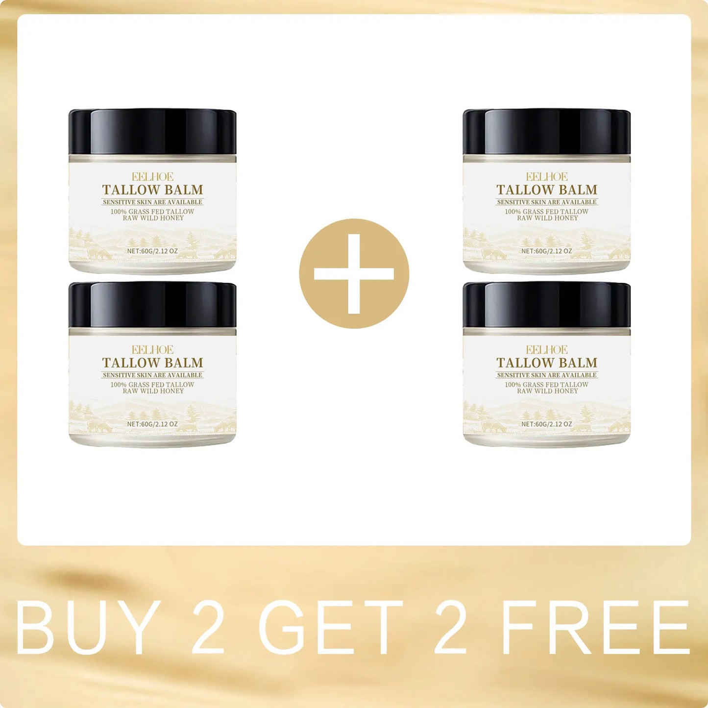 Crema facial de sebo de res Eelhoe