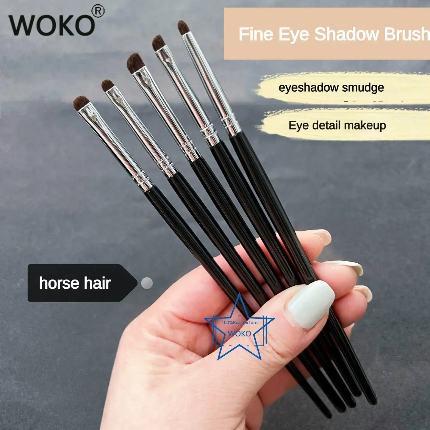 Brochas de maquillaje Small Smoky Liner WOKO