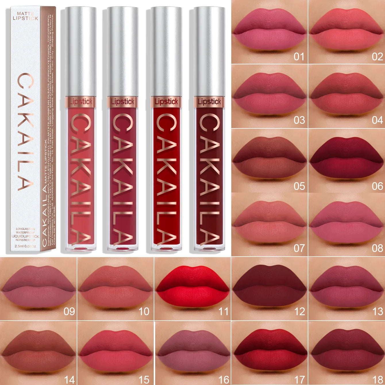 Liquid lipstick.