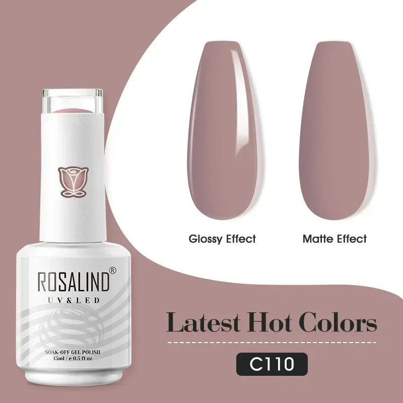 Esmalte en Gel Rosalind UV/LED. Colección 1