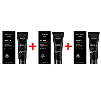 Anti-aging sunscreen with SPF 45