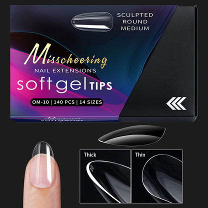 Set of 120/140 Misscheering False Nails.