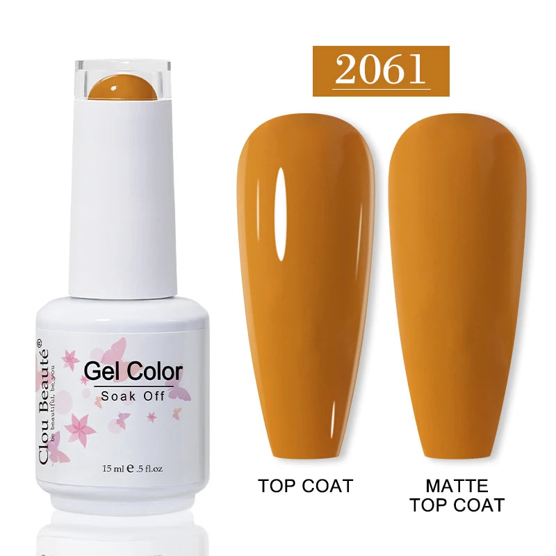 CLOU BEAUTE 30 colores de esmalte en gel de secado UV