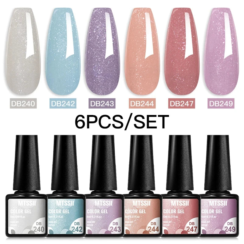 +50 Colecciones de 6 Esmaltes Semipermanentes MTSSII