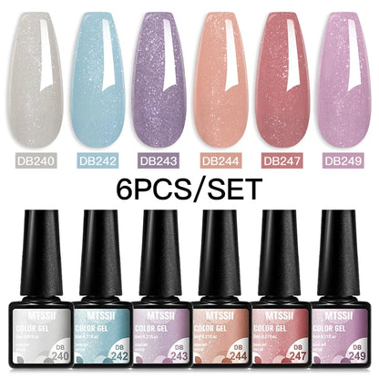 +50 Colecciones de 6 Esmaltes Semipermanentes MTSSII