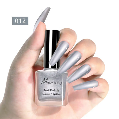 12 Esmaltes metálicos Misscheering