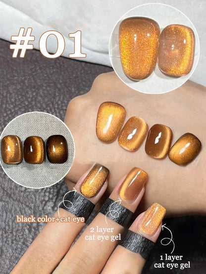Esmaltes magnéticos ojo de gato MIANEL