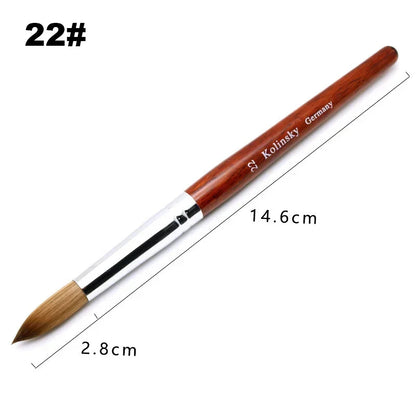 Manicure brushes.