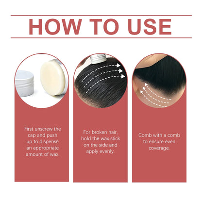 HOEGO Cera para fijar el cabello