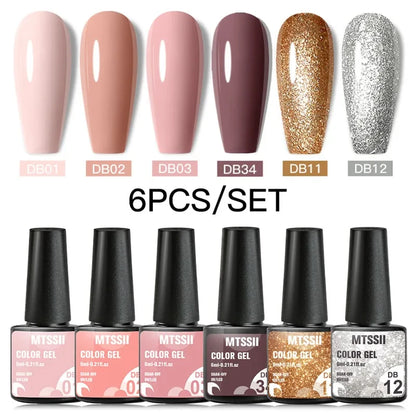+50 Colecciones de 6 Esmaltes Semipermanentes MTSSII