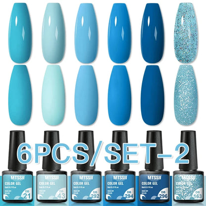 +50 Colecciones de 6 Esmaltes Semipermanentes MTSSII