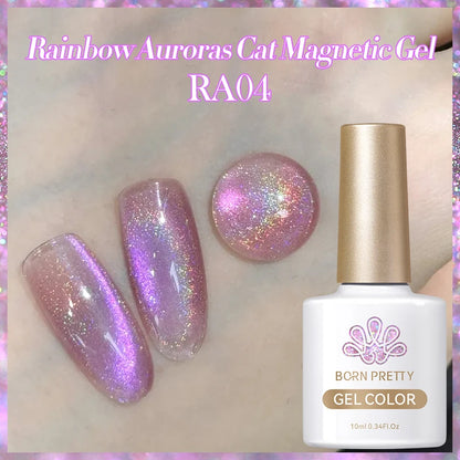 BORN PRETTY 6 Colors UV Magnetic Nail Polish
