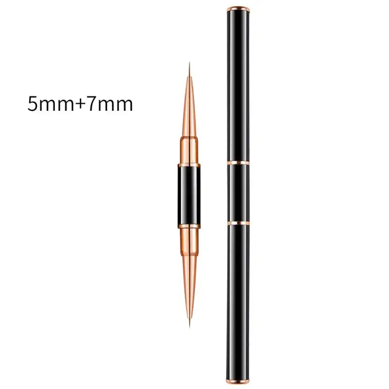 Manicure liner brushes.